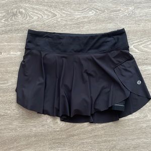 Black Lululemon Skirt with Spandex
